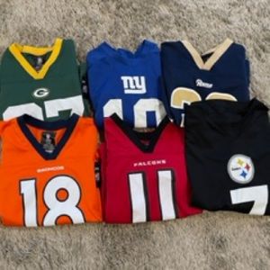 All football jerseys size youth small